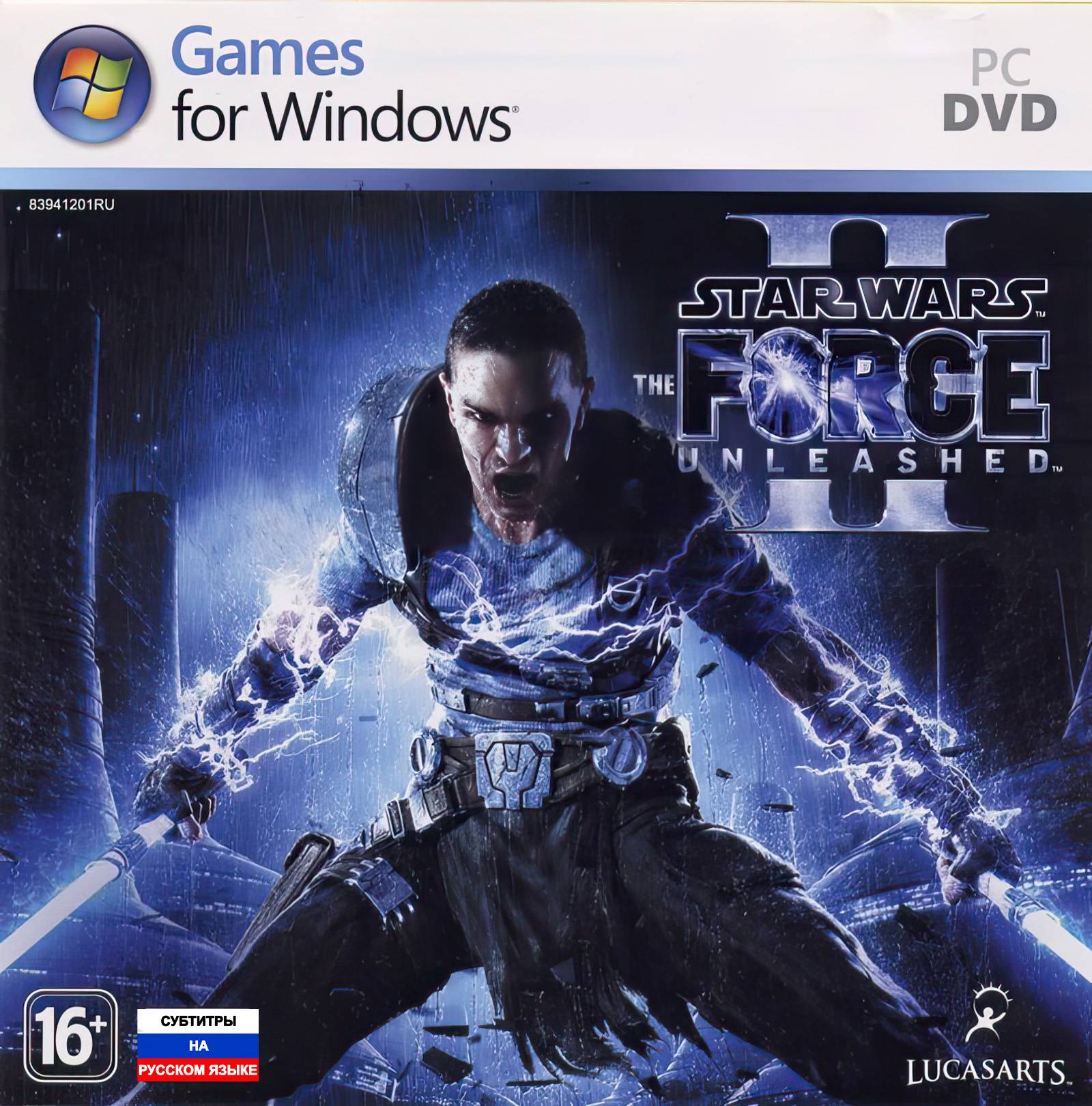 Лицензионный диск Star Wars The Force Unleashed 2 для Windows